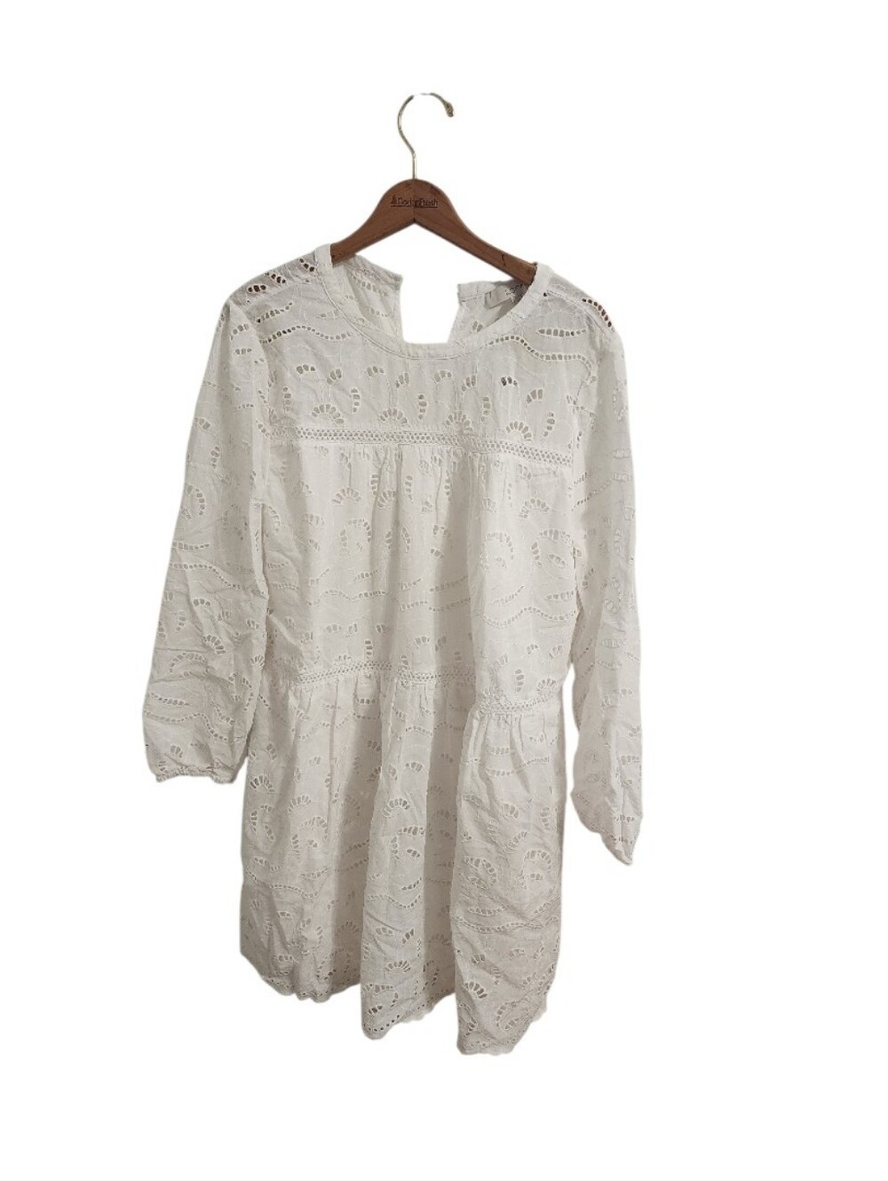 Loft Eylet Dress Nwt
